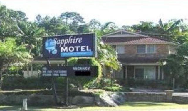 Sapphire Motel Korora エクステリア 写真
